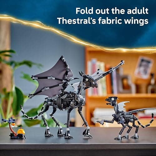 LEGO Harry Potter Thestral Family Building Toy - Pretend Play for Kids, Boys and Girls, Ages 10+ - Collectible Harry Potter Poseable Action Figures - Gift Idea for Christmas - 76458 thumbnail 5