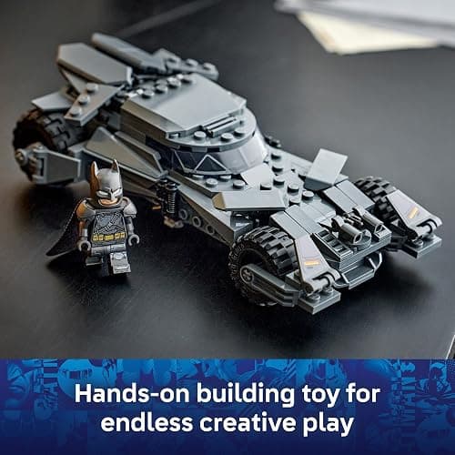 LEGO DC Batman: Batman v Superman Batmobile 76331 | Building Toys for Boys & Girls, Ages 9+, Super Hero Toy for Kids, Armored Batman Minifigure, 220 Pieces, Gift for Birthdays thumbnail 4