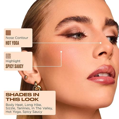 Urban Decay Naked Shaped Eyeshadow Palette - Multi-Use Neutral Eye & Face Palette, 14 Crease & Transfer-Resistant Shades, Up to 16HR Wear, Sculpting Creams, Defining Powders, Shimmer Highlighters thumbnail 7