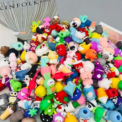 50pcs Adorable Mini Kawaii Capsule Toys Collection Perfect for Sharing Educational Great for Kids Boys Girls Goodie Bag Christmas Stocking Stuffers Treasure Box Classroom Prizes Carnival Gifts thumbnail 2