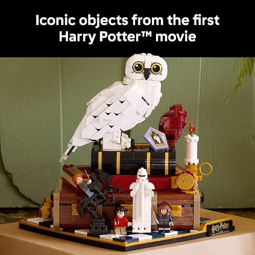 LEGO Harry Potter Sorcerer’s Stone – Collectors’ Edition Building Set for Adults - DIY Craft Kit for Women & Men, Ages 18+ - Buildable Hedwig & 3 Minifigures - Gift Idea for Birthdays - 76466 thumbnail 7