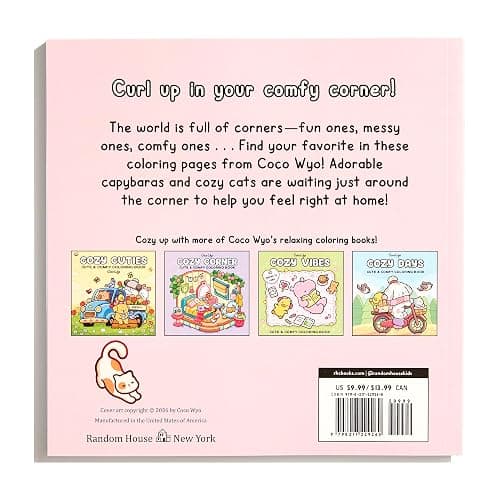Comfy Corner: Coloring Book for Adults and Kids (Cozy Spaces Coloring) thumbnail 3