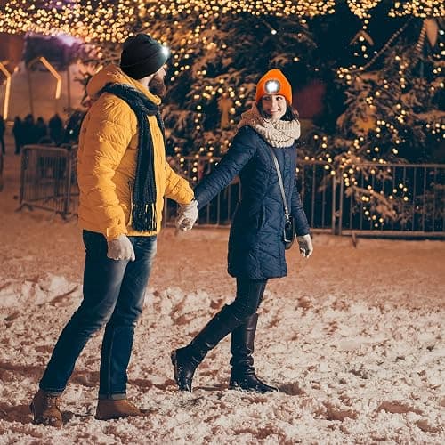 Gifts for Men,Unisex LED Beanie Hat with Light Toque Gift Idea for Dad,Father,Husband,Boyfriend,Mechanic,Stocking Stuffers thumbnail 4