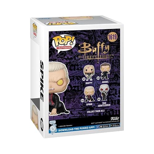 Funko POP! TV: Buffy the Vampire Slayer - Spike (Vampire) | Official Horror Merch - Collectable Vinyl Figurine for Shelf Display - Birthday Gift Idea for Fans and Collectors thumbnail 3