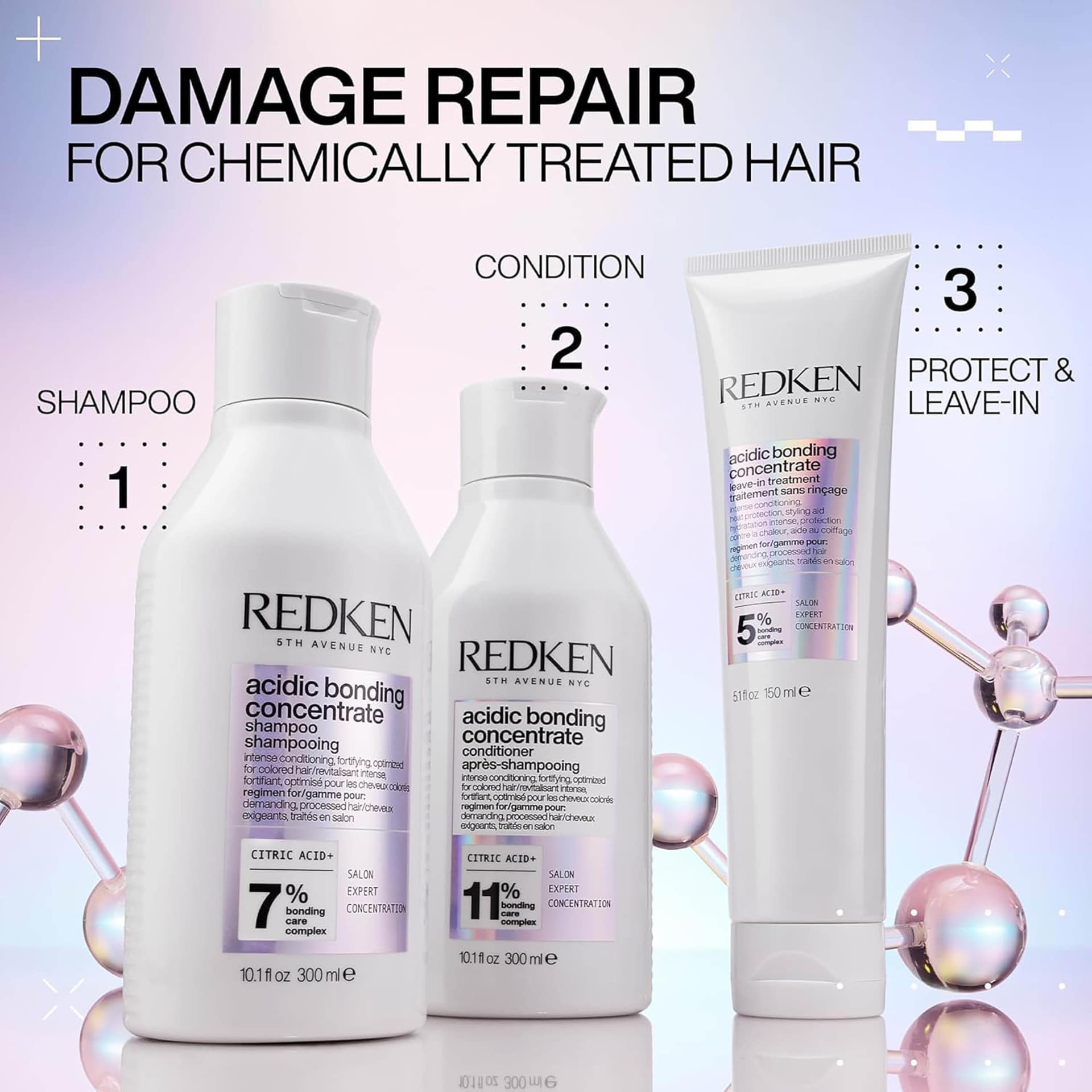 Redken Acidic Perfecting Concentrate Leave-In For Unisex 5.1 oz Treatment thumbnail 7