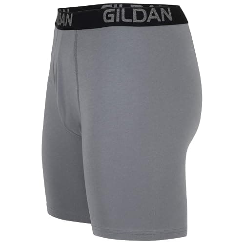 Gildan Men's Underwear Cotton Stretch Boxer Briefs, Multipack thumbnail 5