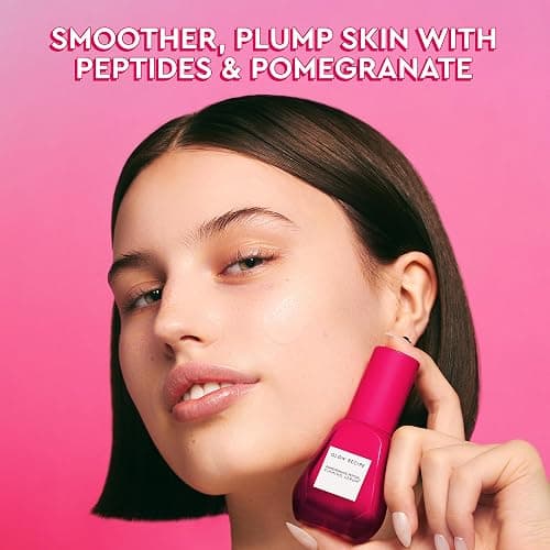 Glow Recipe Pomegranate Copper Peptides Face Serum - Plumping, Firming Multi Peptide Anti Aging Serum for Women & Men + Hydrating Hyaluronic Acid to Smooth Lines, Support Collagen & Skin Elastin, 30ml thumbnail 9