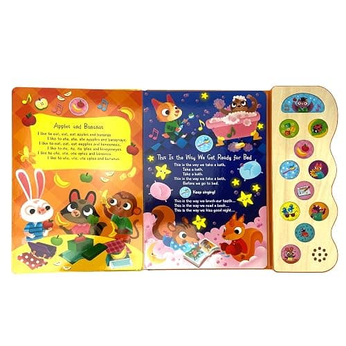 ABC & 123 Learning Songs: Interactive Children's Sound Book (11 Button Sound) thumbnail 3