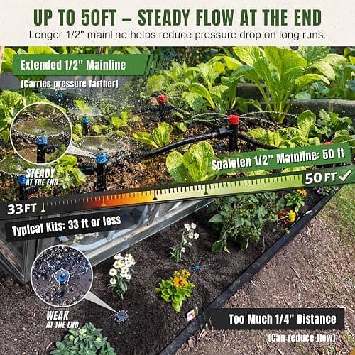 Push-to-Connect Drip Irrigation System Kit thumbnail 4