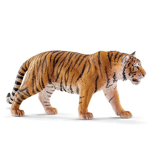 Schleich Wild Life Realistic Siberian Tiger Figurine - Authentic and Highly Detailed Animal Toy, Durable for Education and Fun Play, Perfect for Boys and Girls, Ages 3+ - Image 1