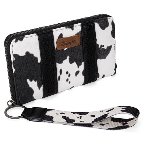 X Wrangler Wristlet Western Wallet Boho Aztec Credit Card Holder for Women - Image 1