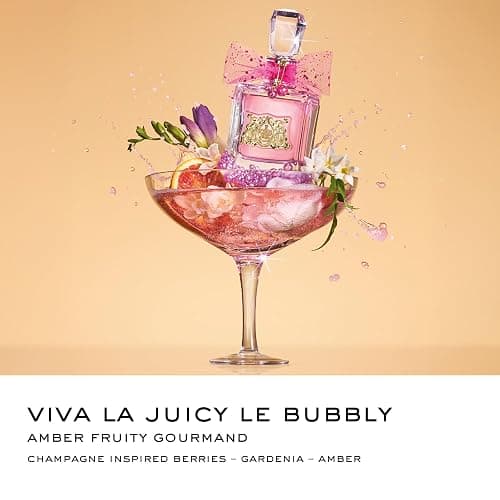 Juicy Couture Viva La Juicy Eau De Parfum Spray, Women's Perfume with Notes of Mandarin, Gardenia & Caramel, Floral & Sweet, Gift for Her thumbnail 8