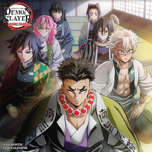 2026 Demon Slayer: Kimetsu no Yaiba Wall Calendar - Image 1