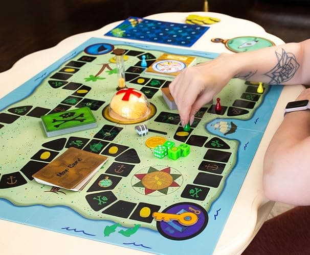 Nickelodeon Spongebob Squarepants Flying Dutchman's Treasure Hunt Board Game | Fun Family Entertainment for 2-6 Players thumbnail 6