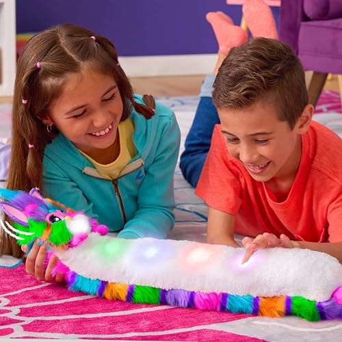 FURBY DJ Interactive Toy, Neon Star, Snuggly Electronic Plush, Music, Lights, Motion, & Games, Speaks English & Furbish, 32 in Long, 6+ Years (Amazon Exclusive) thumbnail 2