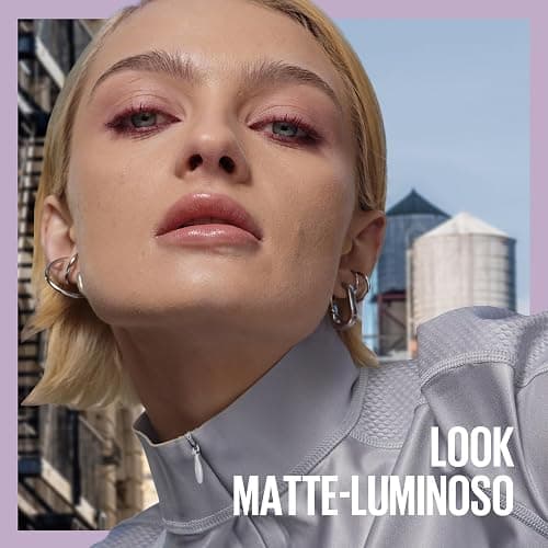 Maybelline New York Fondotinta a Lunga Tenuta, Per Tutti i Tipi di Pelle, Finish Matte Luminoso, Copertura Medio-Alta, Fino a 30H di Tenuta, Con Amminoacidi, Superstay Lumi-Matte, Tonalità: 98 thumbnail 6