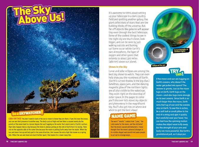 Ultimate Explorer Field Guide: Night Sky: Find Adventure! Go Outside! Have Fun! Be a Backyard Stargazer! (National Geographic Kids Ultimate Explorer Field Guide) thumbnail 3