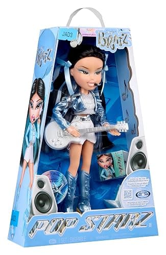 Bratz Pop Starz Jade Fashion Doll with Accessories and Charm thumbnail 8