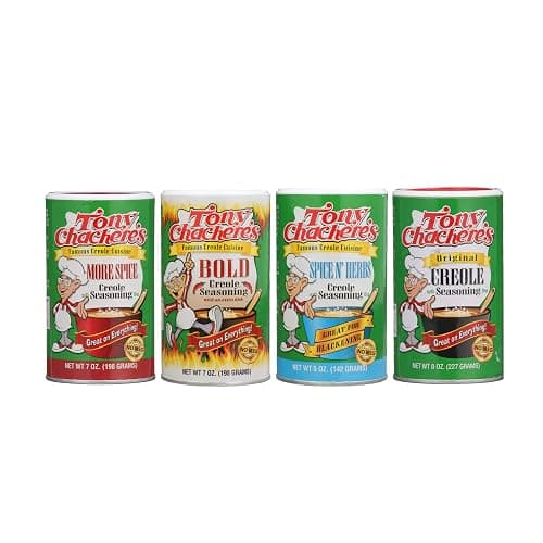 Tony Chachere Seasoning Blends, Variety Pack, 4 Count - Image 1