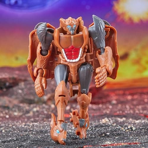 Transformers Legacy United Core Class Beast Wars II Universe Tasmania Kid, 3.5-inch Converting Action Figure, 8+ | Transformers Legacy United 3.5 Inch Action Figure Core Class (2024 Wave 1) - Tasmania Kid thumbnail 4