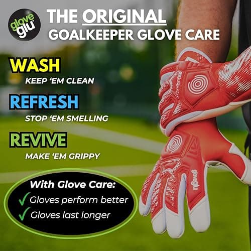 gloveglu MEGAgrip Goalkeeper Glove Grip Spray (120ml (4fl oz)) thumbnail 7