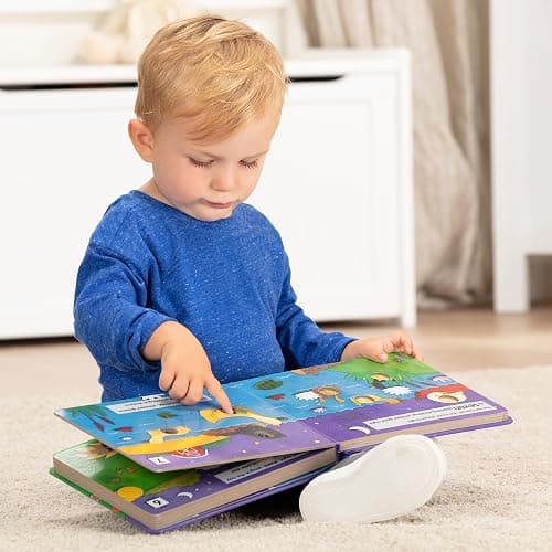 Melissa & Doug Children's Book - Poke-a-Dot: Goodnight, Animals (Board Book with Buttons to Pop) - FSC Certified thumbnail 8