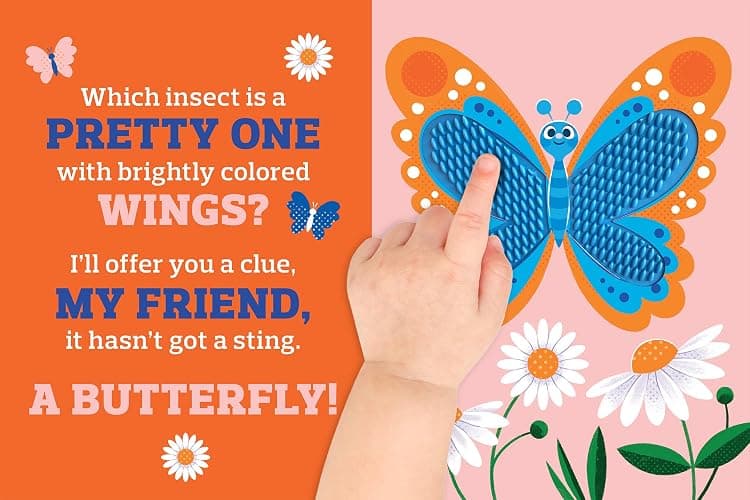 Backyard Bugs - Touch and Feel Board Book - Sensory Board Book (Touch & Feel Sensory Board Books for Baby & Toddler Time) thumbnail 3
