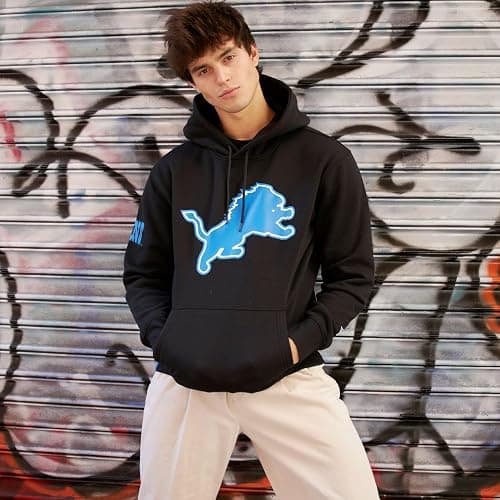 Ultra Game Mens NFL Official Super Soft Throwback Hoodie Sweatshirt thumbnail 5
