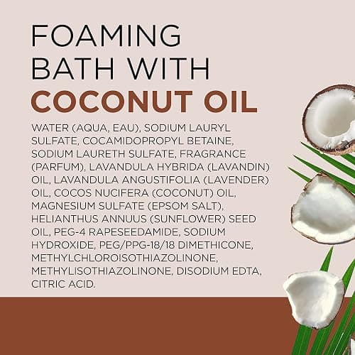 Dr Teal's Foaming Bath with Pure Epsom Salt, Nourish & Protect with Coconut Oil, 34 fl oz (Pack of 4) thumbnail 8