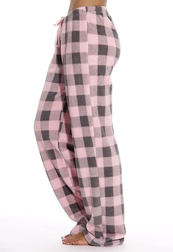 Just Love Women Plush Pajama Pants Buffalo Plaid thumbnail 2
