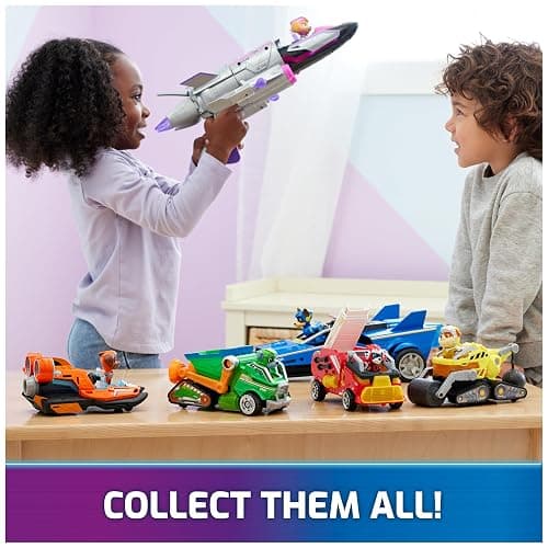 Paw Patrol: The Mighty Movie, Airplane Toy with Skye Mighty Pups Action Figure, Lights and Sounds, Kids Toys for Boys & Girls 3+ thumbnail 7
