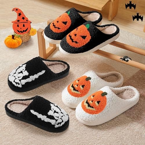 Women’s Plush Slippers Cartoon Design thumbnail 3