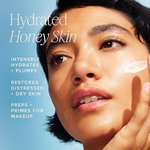 Farmacy Ceramide Face Moisturizer - Honey Halo Hydrating Facial Moisturizer for Dry Skin - Plumps, Soothes + Restores Skin with Potent Ceramides + Buckwheat Honey for a Dewy, Healthy Glow (50ml) thumbnail 2