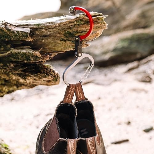 GEAR AID HEROCLIP Carabiner Gear Clip and Hook (Medium) for Camping, Backpack, Suitcases and Garage Organization thumbnail 6