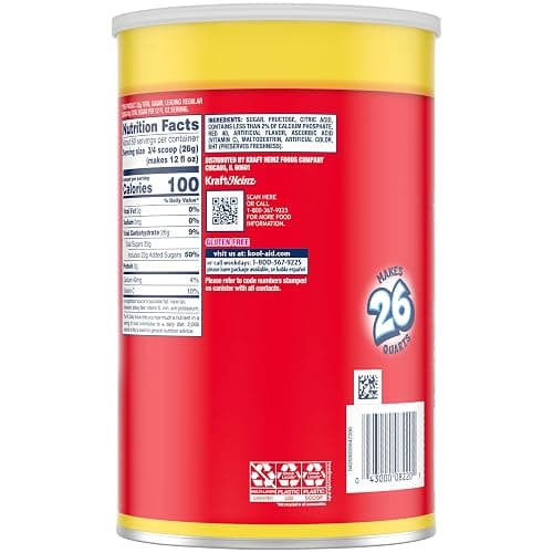 Kool-Aid Caffiene Free Jumbo Cherry Sweetened Powdered Drink Mix 1 Count 63 oz Canister thumbnail 8