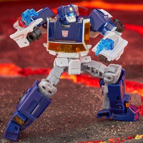 Transformers Legacy United Deluxe Class Rescue Bots Universe Autobot Chase, 5.5-inch Converting Action Figure, 8+ | Transformers Legacy United 6 Inch Action Figure Deluxe Class (2024 Wave 1) - Chase thumbnail 8
