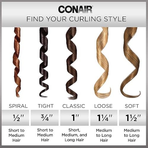 INFINITIPRO BY CONAIR Rose Gold Titanium 1 1/4-Inch Curling Iron, 1 ¼ inch barrel produces loose curls – for use on medium and long hair thumbnail 6