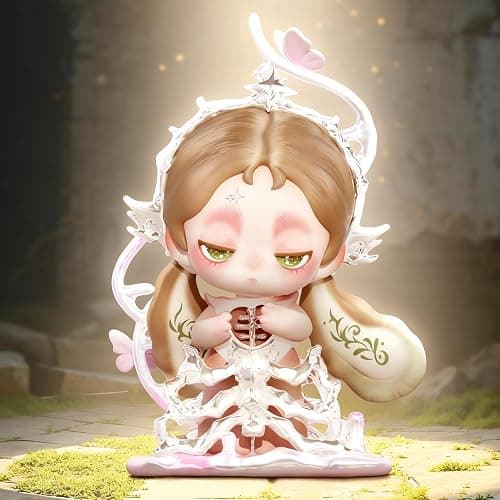 POP JOY Blind Box PVC Figure, Kawaii Girl Collectible Toy (1 Random Box) | Surprise blind box PVC figure with cute girl design, includes ID card. Kawaii collectible toy gift thumbnail 6