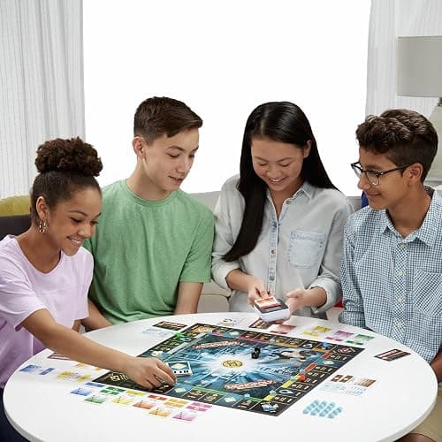 Hasbro Gaming Monopoly Ultimate Banking Edition Board Game for Families and Kids Ages 8 and Up, Electronic Banking Unit (Amazon Exclusive) thumbnail 14