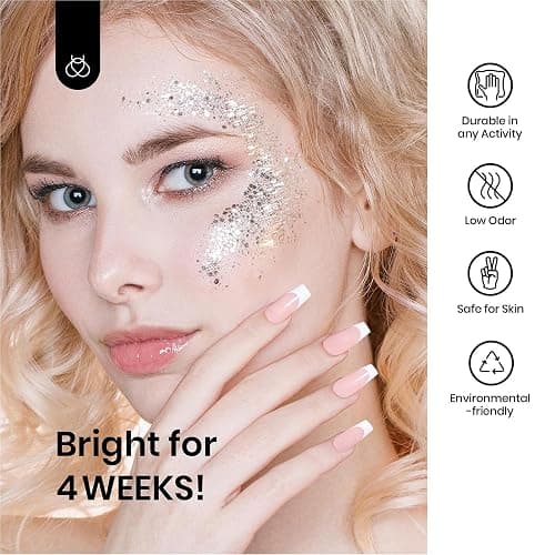 Beetles White Gel Nail Polish - 1PC 15ml White Summer Colors Gel Polish Soak Off UV French Nails Art Manicure Salon DIY Design at Home thumbnail 6