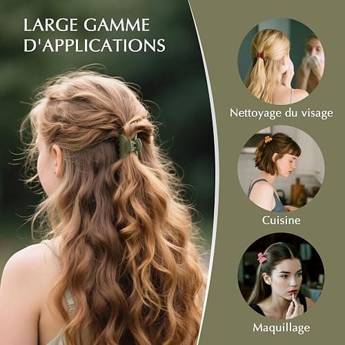 10 Pièces 4 cm Pince Cheveux, Simplicité Française Pince a Cheveux Matte Mini Pince Cheveux, Design et Léger Pour Coiffure au Quotidien, Convient aux Femmes et aux Filles, Multi Couleurs thumbnail 5