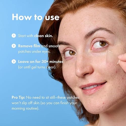HERO COSMETICS Mighty Patch™ for Tired Eyes Patches - Soothing Hydrogel Patches - Awakens and Visibly De-puffs Undereyes with Multiple Applications (6 Count) thumbnail 5
