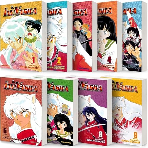 Inuyasha VIZBIG Edition Manga by Rumiko Takahashi: 9-book Collection Set Vol 1-9 - Image 1