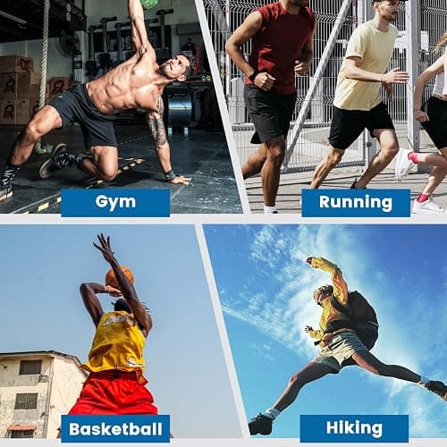 maamgic Gym Shorts for Men 7 inch Inseam with Liner Stretch 2 in 1 Workout Shorts Men Quick Dry Athletic Running Shorts thumbnail 2