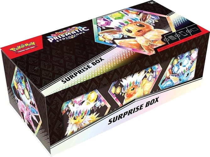 Pokemon TCG Scarlet & Violet 8.5 Prismatic Evolutions Surprise Box - Image 1