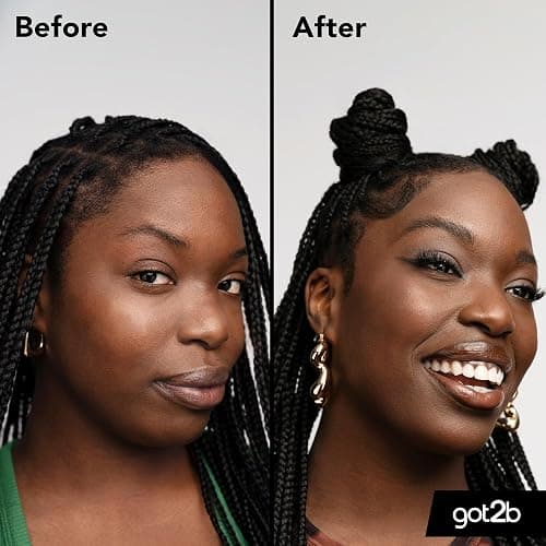 got2b Glued 4 brows & Edges Clear gel 2 in 1 16 ml, Screaming Hold Brow gel, Eyebrow Gel for Long Lasting Looks, Vegan Formula thumbnail 4