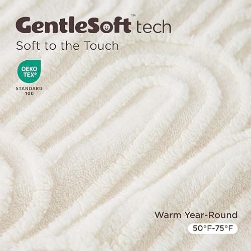 Bedsure Throw Blanket for Couch - Cute Soft Cozy Fall Blanket Gifts for Women Girls, Fuzzy Fluffy Fleece Throw for Bedroom Home Boho Decor, Anthropologie Room Dorm Decor Aesthetic, White, 50x60 Inches thumbnail 5