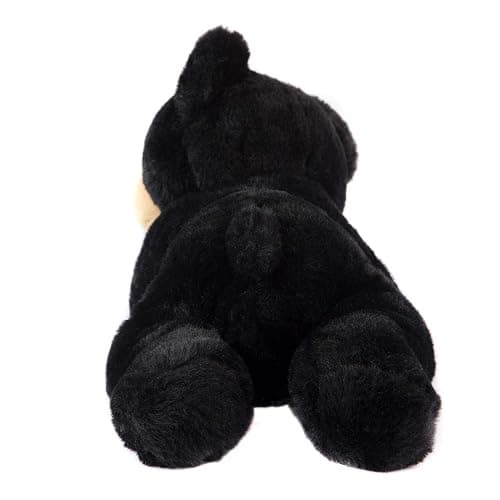 Wild Republic EcoKins Black Bear Stuffed Animal 12 inch, Eco Friendly Gifts for Kids, Plush Toy, Handcrafted Using 16 Recycled Plastic Water Bottles thumbnail 3