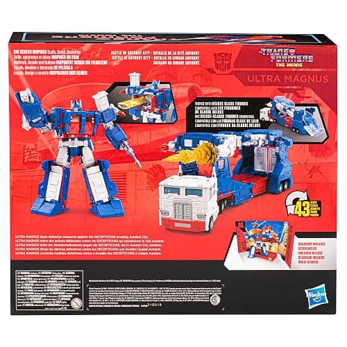Transformers Toys Studio Series Commander The The Movie 86-21 Ultra Magnus Toy, 9.5-inch, Action Figure for Boys and Girls Ages 8 and Up thumbnail 18