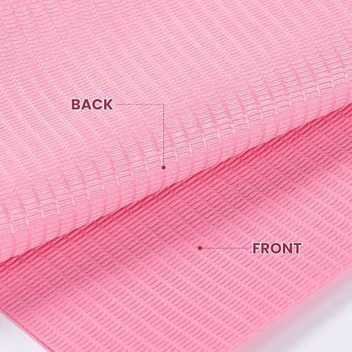 Etercycle Disposable Nail Mats - 50Pcs Fordable Nail Art Table Mats for Table Acrylic Nail Practice Sheet, 3 Ply Waterproof 13" X 18" Clean Pads Nail Art Accessories (Pink) thumbnail 3